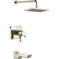 thumbnail image 1 of Delta T17T499-PN-PR Pivotal Tempassure 17T Series Thermostatic Tub And Shower Trim Package, 1 of 1