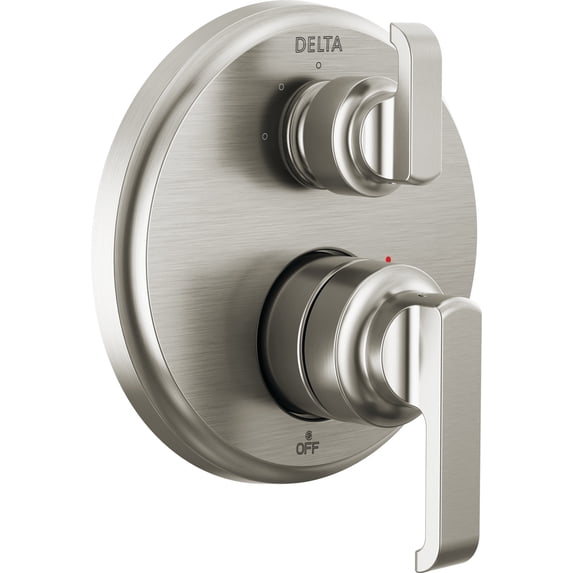 Delta T24889-SS-PR Tetra 14 Series Pressure Balanced Valve Trim - Lumicoat Stainless