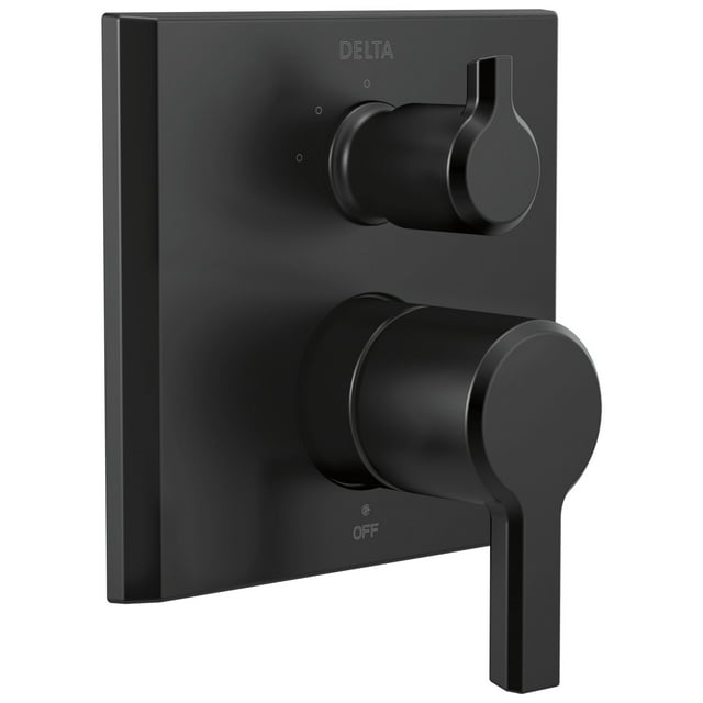 Delta T24899 Pivotal 14 Series Pressure Balanced Valve Trim - Black