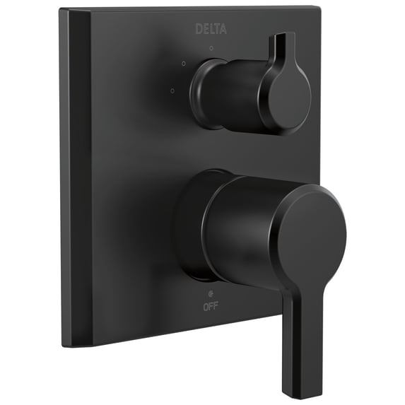 Delta T24899 Pivotal 14 Series Pressure Balanced Valve Trim - Black