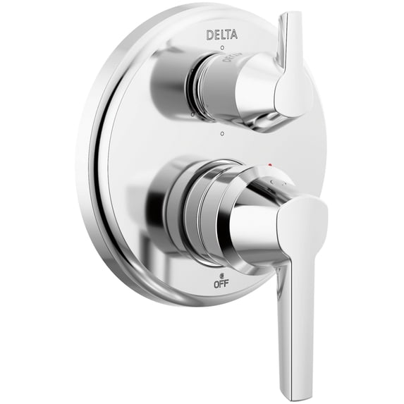 Delta T24971-PR Galeon 14 Series Pressure Balanced Valve Trim - Lumicoat Chrome