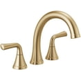 thumbnail image 1 of Delta T2733 Kayra Deck Mounted Roman Tub Filler - Bronze, 1 of 4