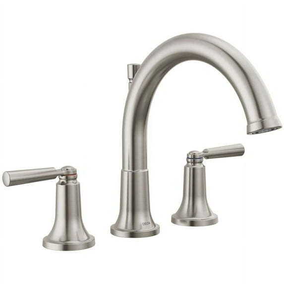 Delta T2735 Brass Brilliance Stainless Tub Faucet
