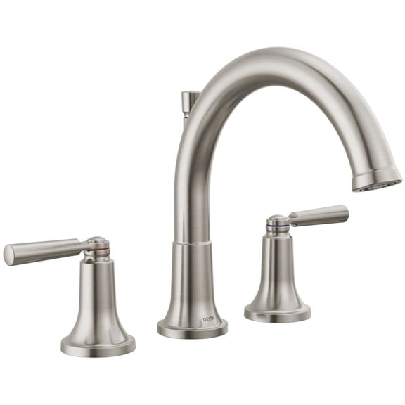 Delta T2735 Brass Brilliance Stainless Tub Faucet