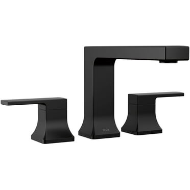 Delta T2737 Velum Deck Mounted Roman Tub Filler - Black