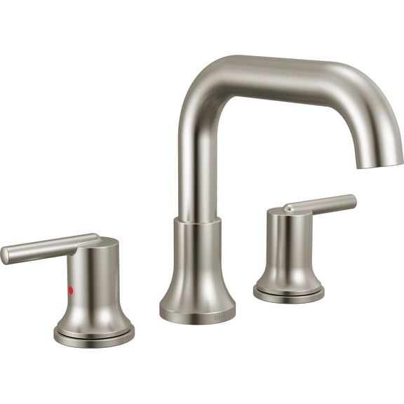 Delta T2754-SS Trinsic Deck Mounted Roman Tub Filler - Brilliance Stainless