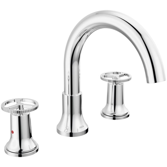 Delta T2758 Trinsic Deck Mounted Roman Tub Filler - Chrome