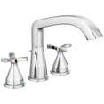 thumbnail image 1 of Delta T27766 Stryke Deck Mounted Roman Tub Filler - Chrome, 1 of 4