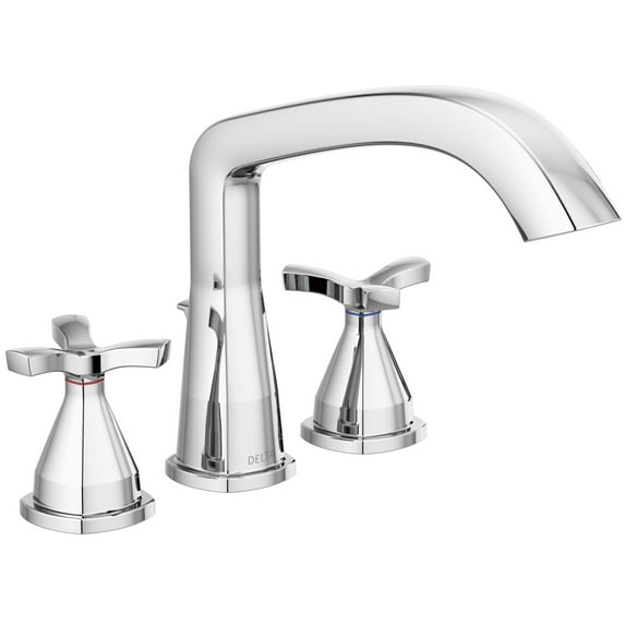 Delta T27766 Stryke Deck Mounted Roman Tub Filler - Chrome