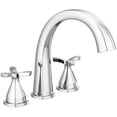 thumbnail image 1 of Delta T27776 Stryke Deck Mounted Roman Tub Filler - Chrome, 1 of 1