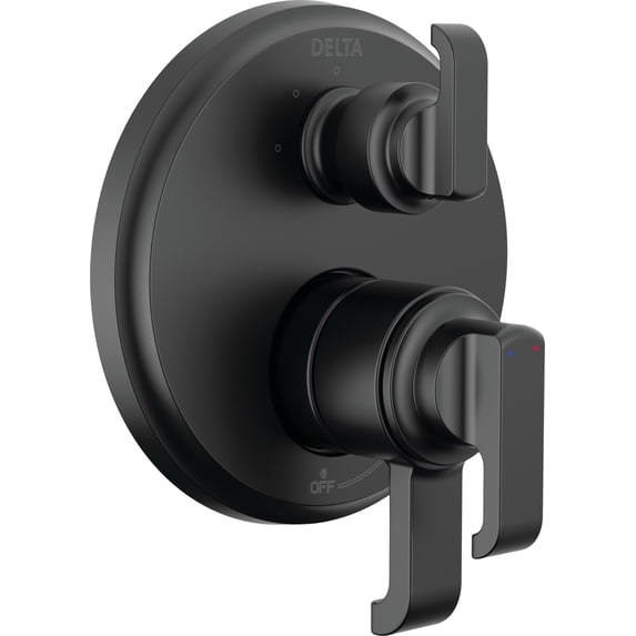 Delta T27889 Tetra 17 Series Pressure Balanced Valve Trim - Black