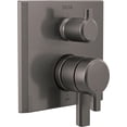 thumbnail image 1 of Delta T27999 Pivotal 17 Series Pressure Balanced Valve Trim - Lumicoat Black Stainless, 1 of 3