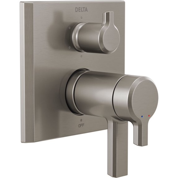 Delta T27t999 Pivotal 17T Series Thermostatic Valve Trim - Lumicoat Stainless