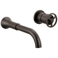 thumbnail image 1 of Delta T3558LF-RBWL Trinsic 1.2 GPM Wall Mounted Bathroom Faucet - Bronze, 1 of 7