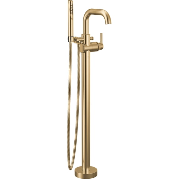 Delta T4754-Fl Trinsic Floor Mounted Tub Filler - Bronze