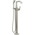 thumbnail image 1 of Delta T4776-Fl Stryke Floor Mounted Tub Filler - Lumicoat Stainless, 1 of 2