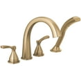 thumbnail image 1 of Delta T4777 Stryke Deck Mounted Roman Tub Filler - Bronze, 1 of 3