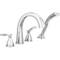 thumbnail image 1 of Delta T4777 Brass Chrome Roman Plated Kitchen Faucet, 1 of 3