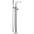 thumbnail image 1 of Delta T4789-SS-PR-LHP-FL Tetra Floor Mounted Tub Filler - Lumicoat Stainless, 1 of 1