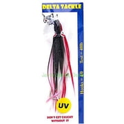 Delta Tackle Squid Hoochy 4.5" Base UPC 0077161303155,UV ARMY TRUCK