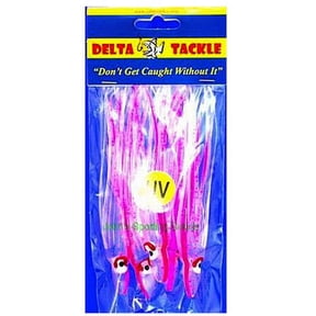 Delta Tackle Squid Hoochy 4.5"