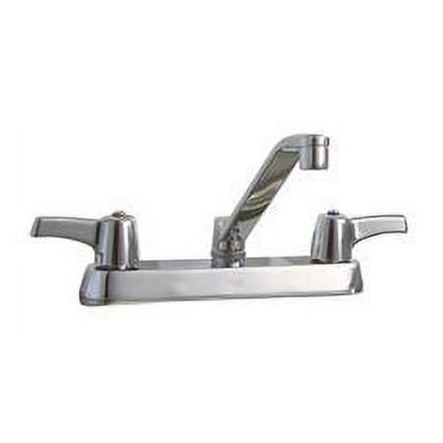 Delta Teck Deckmount 2 Handle Kitchen Faucet 8'' Center Lead Free