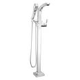 thumbnail image 1 of Delta Tesla Floor Mount Tub Filler Trim, Chrome, 1 of 6