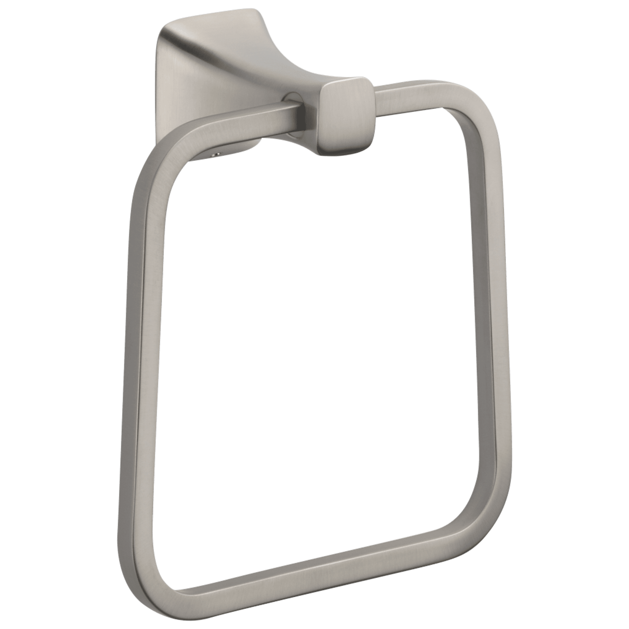 Delta Tesla Towel Ring, Stainless