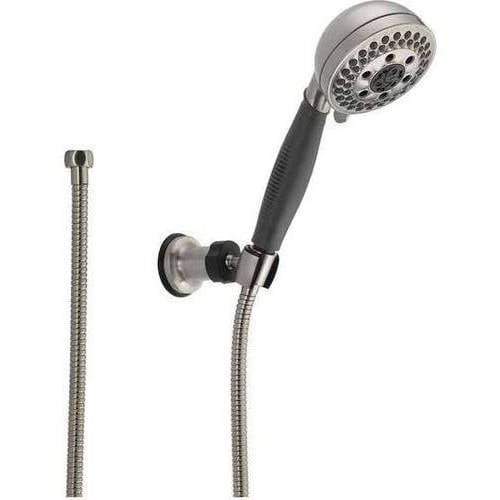 Delta Transitional Hand Shower Package Includes Hand Shower, Holder, and Hose, Available in Various Colors