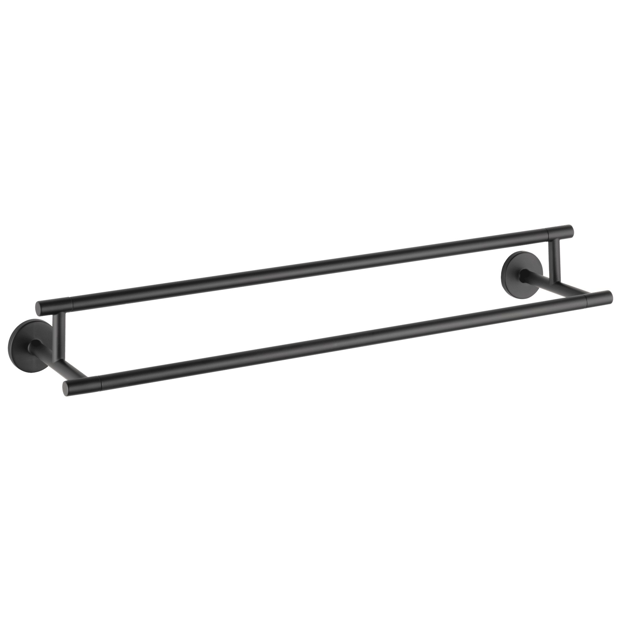 Delta Trinsic 24" Double Towel Bar, Matte Black