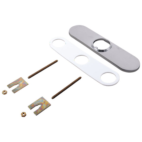 Delta Trinsic 8 in. Escutcheon & Gasket in Arctic Stainless RP64070AR