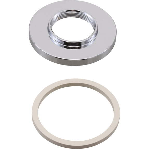 Delta Trinsic Handle Base & Gasket - Roman Tub Chrome