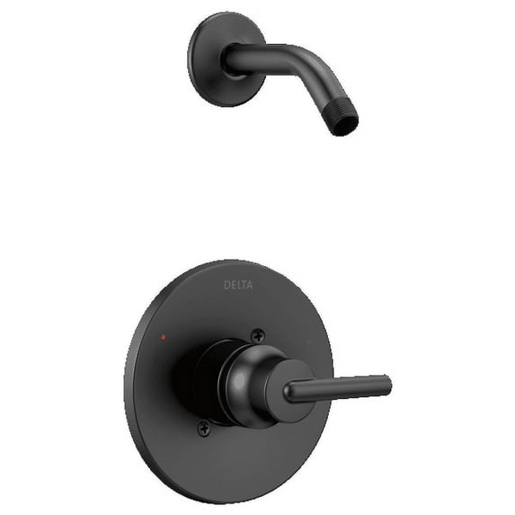 Delta Trinsic Monitor® 14 Series Shower Trim - Less Head in Matte Black T14259-BLLHD