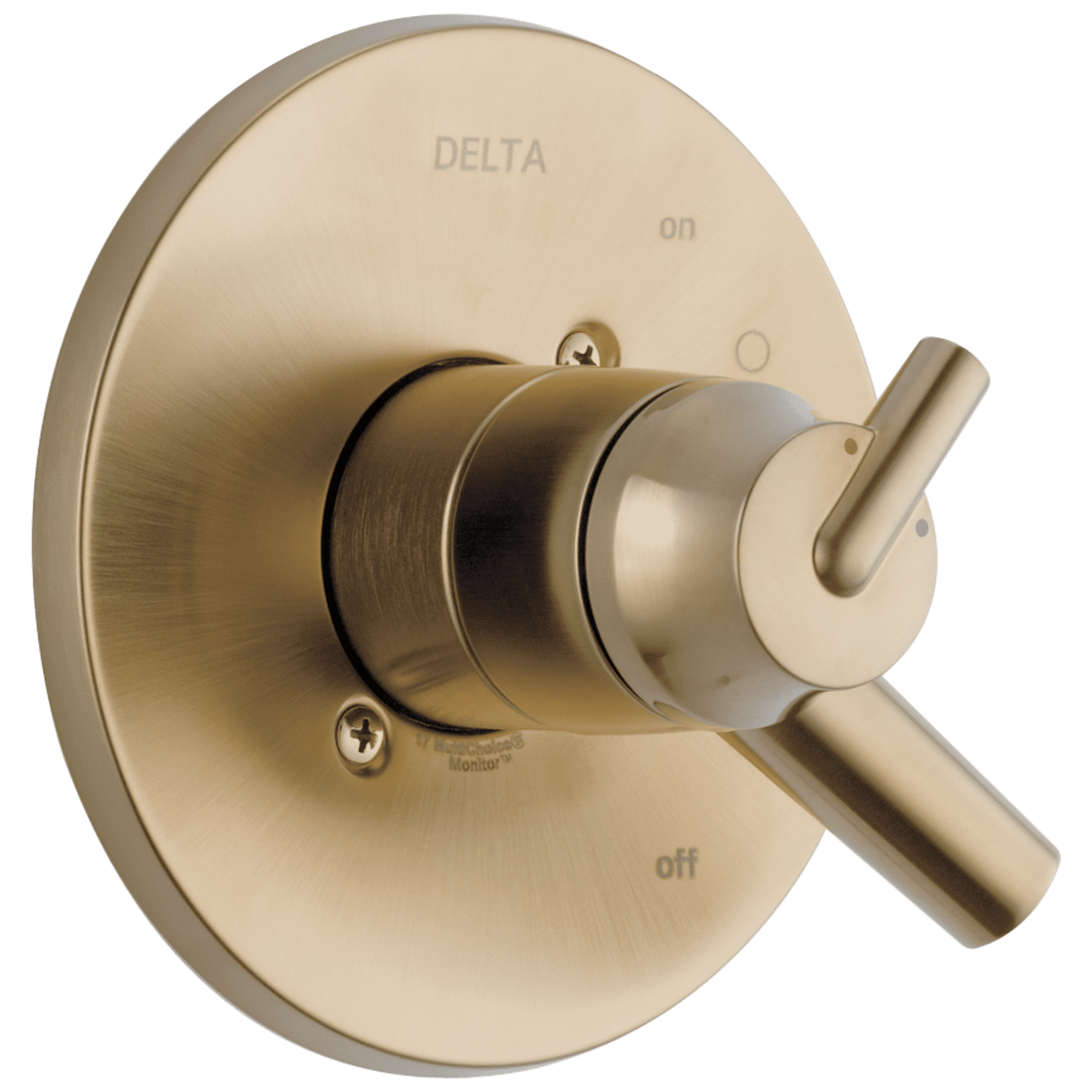 Delta Trinsic Monitor® 17 Series Valve Only Trim in Champagne Bronze