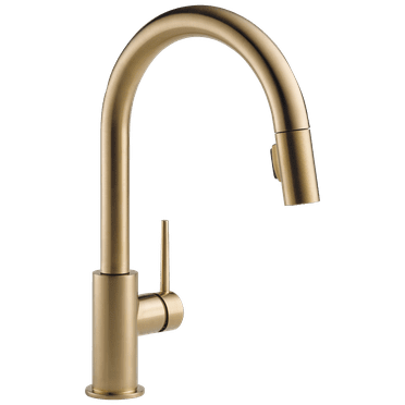 Delta Trinsic Pull Down Touch Kitchen Sink Faucet Champagne Bronze
