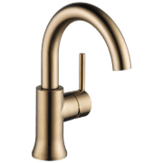 Delta Trinsic Single Handle High-Arc Spout Bathroom Faucet in Champagne Bronze 559HA-CZ-DST