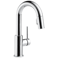 thumbnail image 1 of Delta Trinsic: Single Handle Pull-Down Bar/Prep Kitchen Limited Swivel, 1 of 2