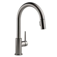 DELTA FAUCET CO 10901LF-SS Stainless Steel 1Hand Kitchen Faucet ...