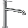 thumbnail image 1 of Delta Trinsic Single Handle Pull-Out Kitchen Faucet, Arctic Stainless, 1 of 2