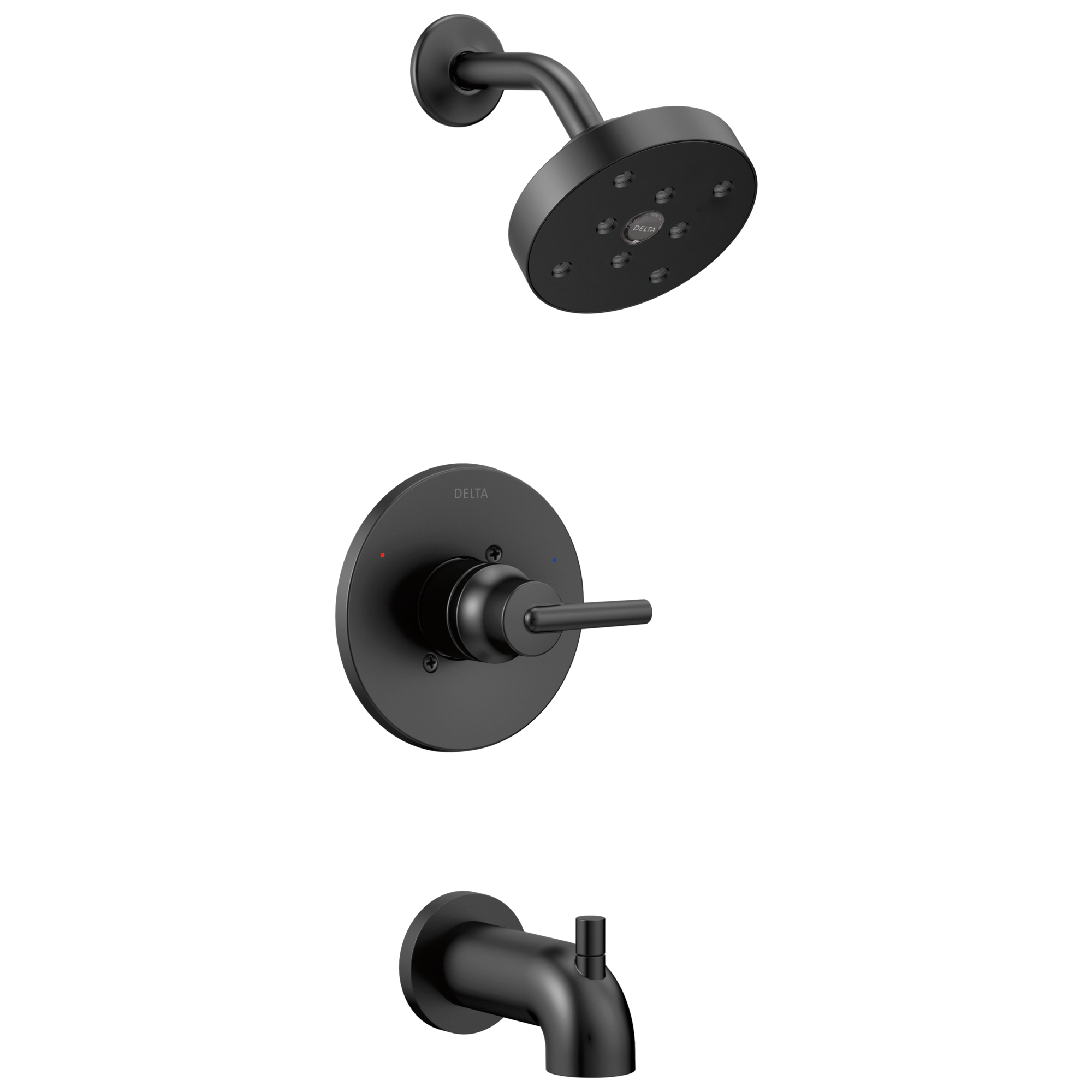 Delta Two Handle Roman Tub with Hand Shower RoughIn Kit with PEX Crimp