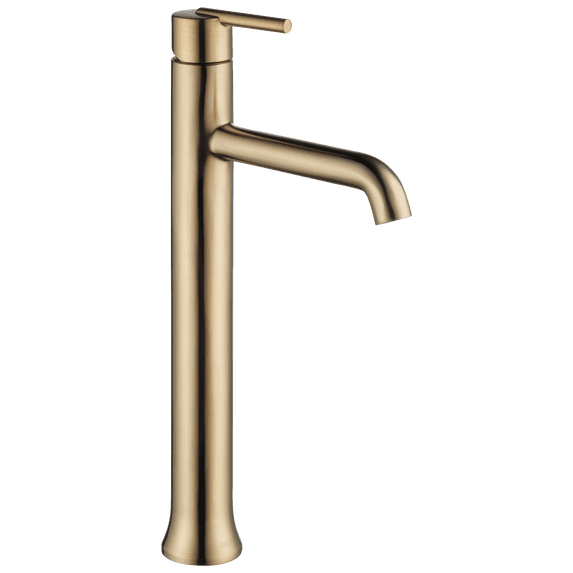 Delta Trinsic Single Handle Vessel Bathroom Faucet in Champagne Bronze 759-CZ-DST
