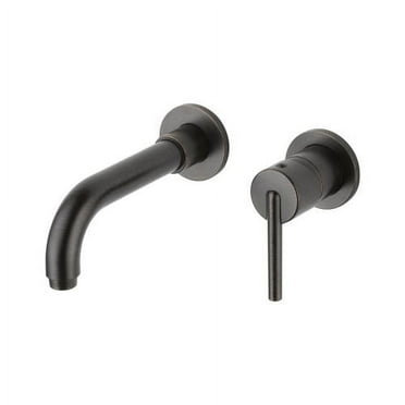 Delta Trinsic Single Handle Wall Mount Bathroom Faucet Trim, Venetian Bronze