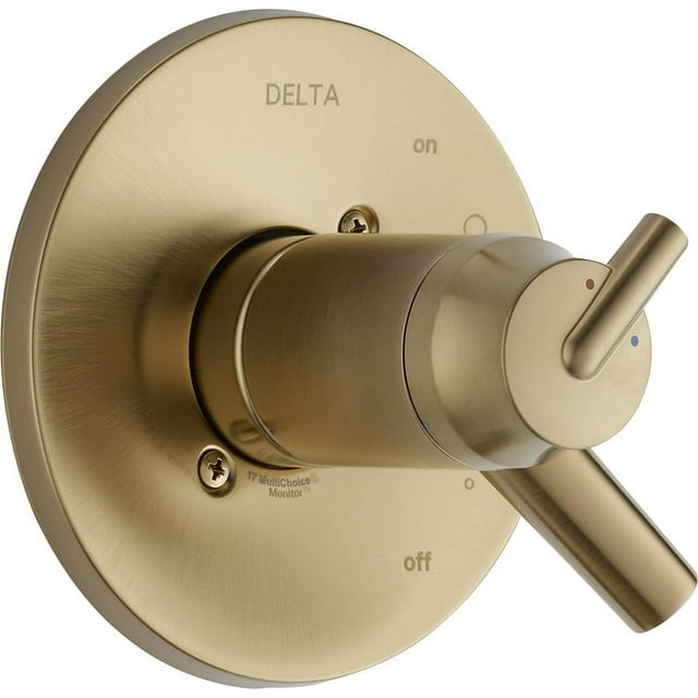 Delta Trinsic TempAssure 17T Series Valve Only Trim, Champagne Bronze