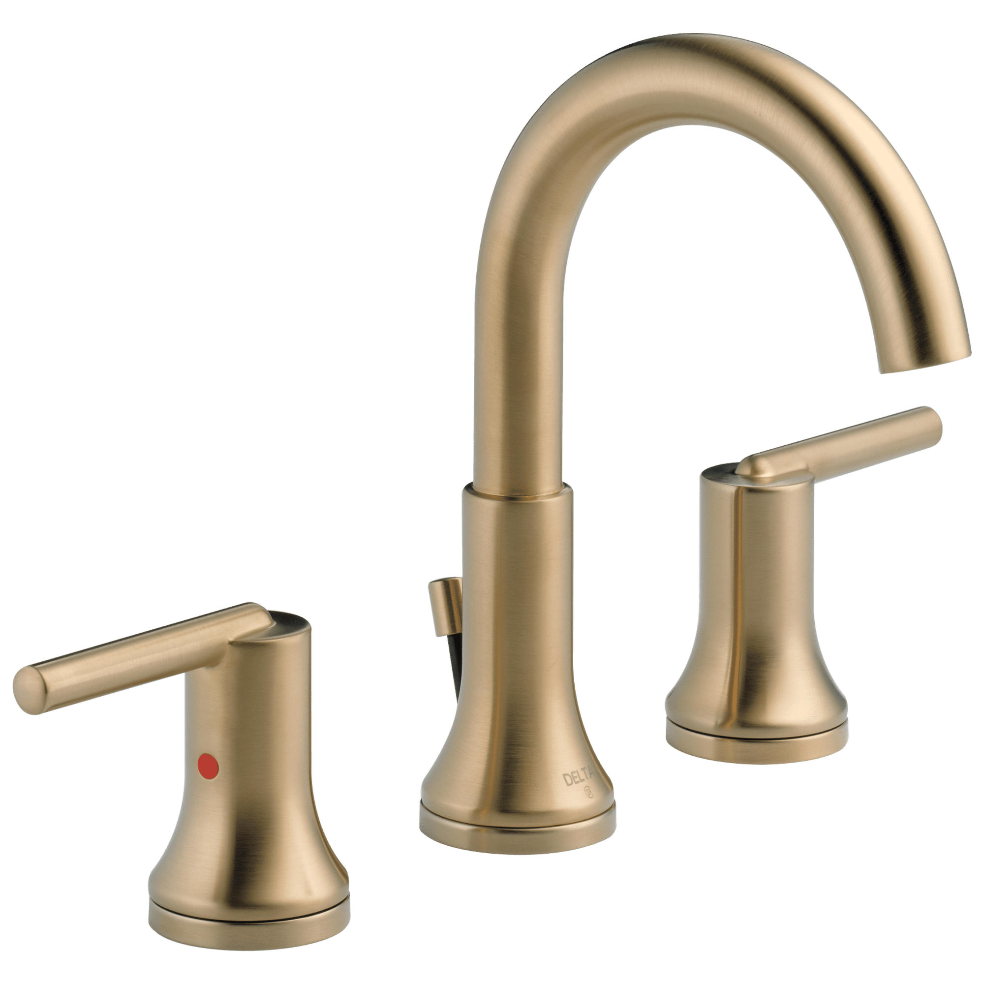 Delta Trinsic Champagne Bronze Widespread Bathroom Faucet
