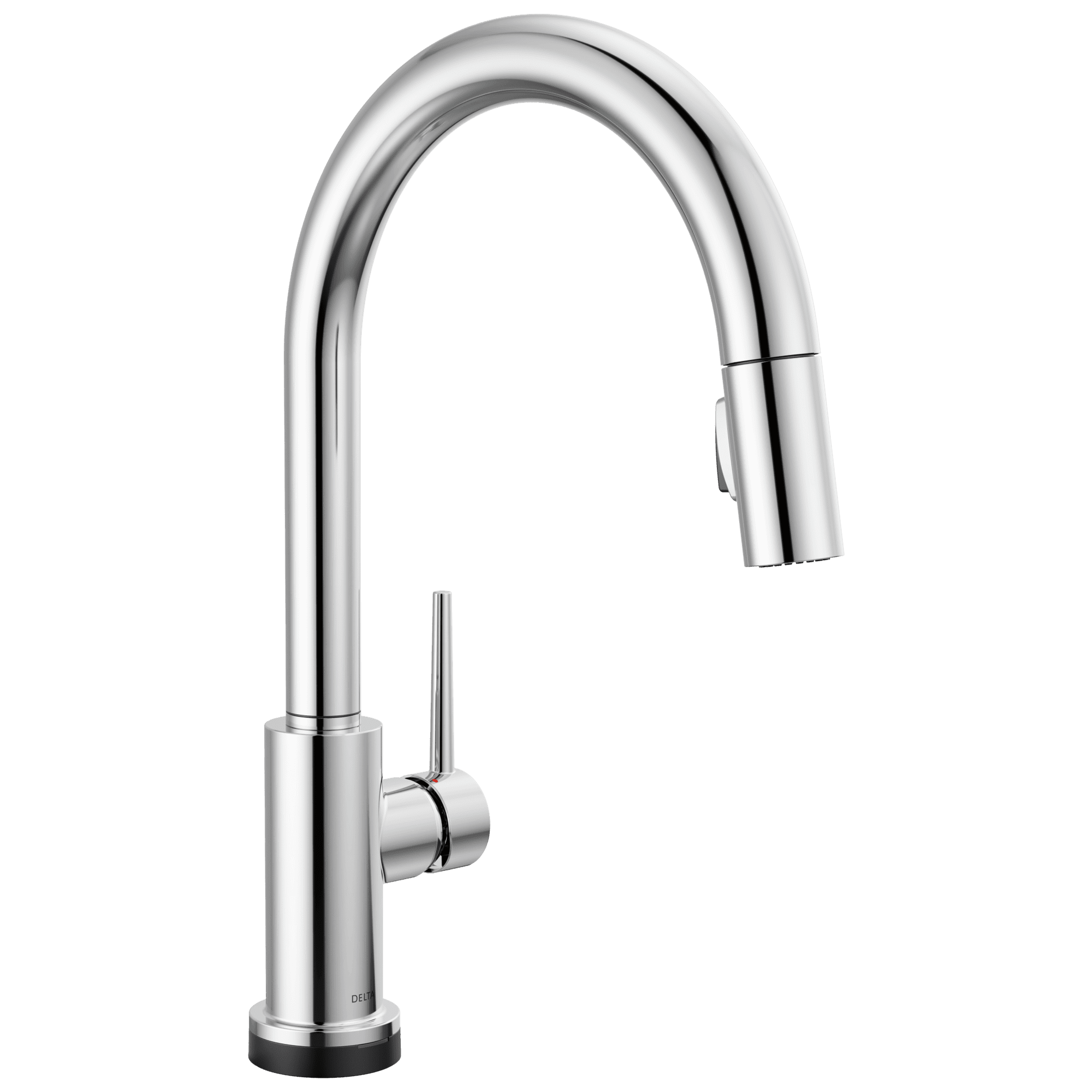 Chrome Pull-Down Kitchen Faucet with Voice Control