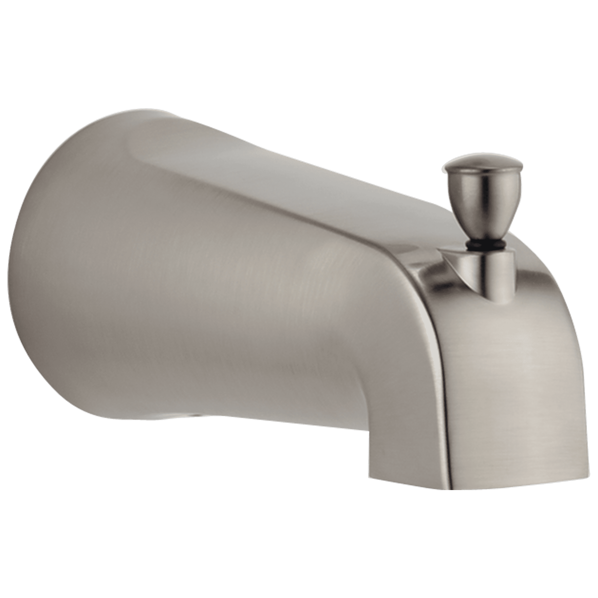 Brushed Nickel Wall Mounted Tub Spout with Diverter