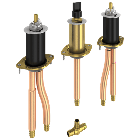 Delta Two Handle Roman Tub Rough-In Kit with PEX Crimp R2707-PX