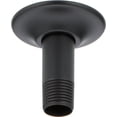 thumbnail image 1 of Delta U4996-BL 3" Ceiling Mounted Shower Arm And Shower Arm Flange - Black, 1 of 1