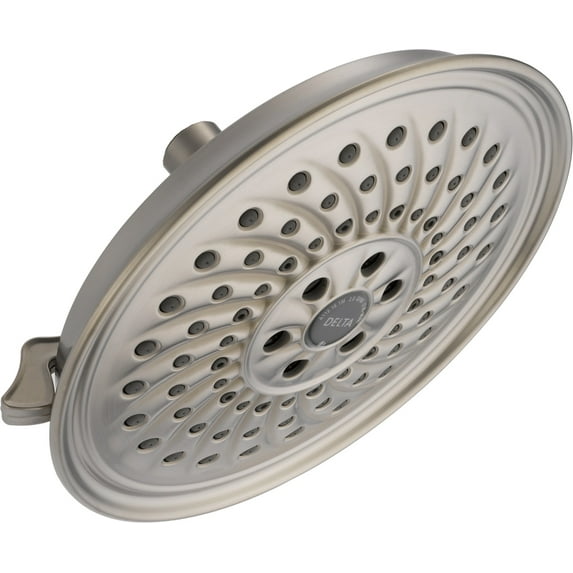 Delta Universal Showering Components 3-Setting Raincan Shower Head in Stainless