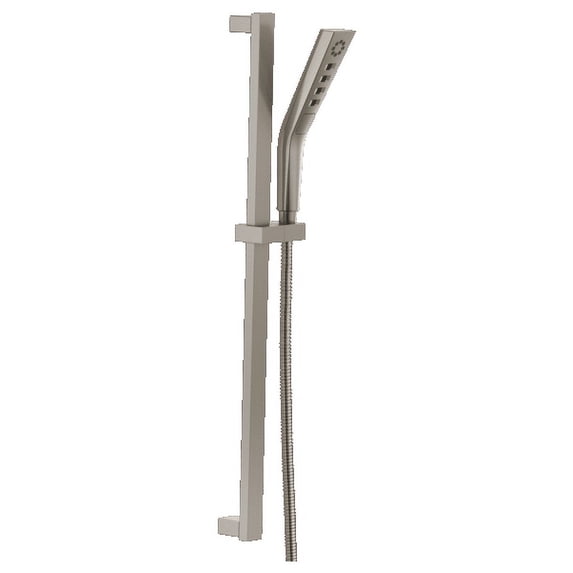 Delta Universal Showering Components 3-Setting Slide Bar Hand Shower in Stainless